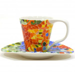 CUP WITH DISHES CUP PLATE 24375