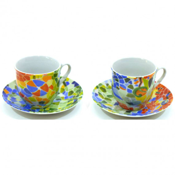 CUP WITH DISHES CUP PLATE 25467