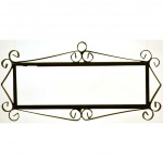 IRON FRAME FRAME LETTERS AND NUMBERS 18154