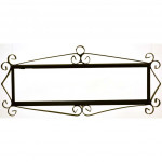 IRON FRAME FRAME LETTERS AND NUMBERS 18155