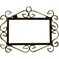 IRON FRAME FRAME LETTERS AND NUMBERS 03543                                   