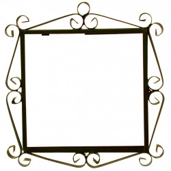 IRON FRAME FRAME LETTERS AND NUMBERS 17601