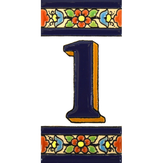 TILE LETTERS AND NUMBERS  A01456.1