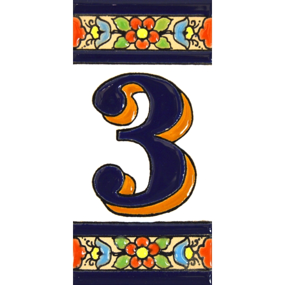 TILE LETTERS AND NUMBERS  A01456.3
