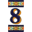TILE LETTERS AND NUMBERS  A01456.8