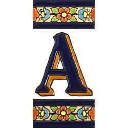 TILE LETTERS AND NUMBERS  A01456.A