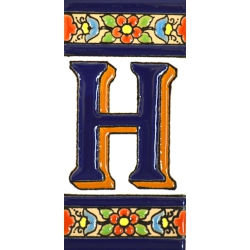 TILE LETTERS AND NUMBERS  A01456.H