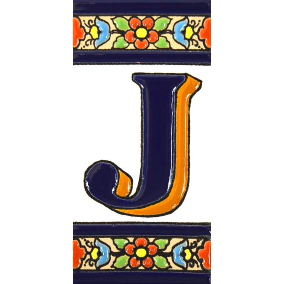 TILE LETTERS AND NUMBERS  A01456.J