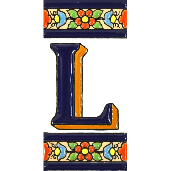 TILE LETTERS AND NUMBERS  A01456.L