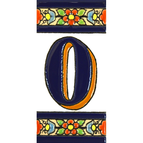 TILE LETTERS AND NUMBERS  A01456.O