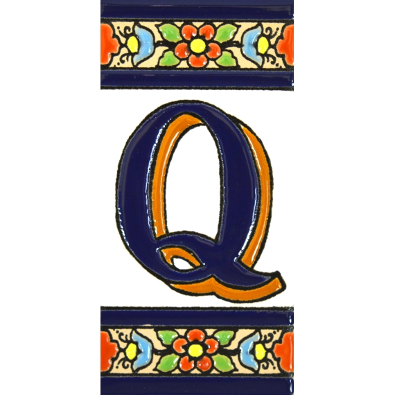 TILE LETTERS AND NUMBERS  A01456.Q