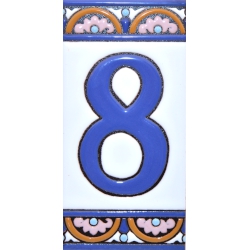 TILE LETTERS AND NUMBERS  A10168.8