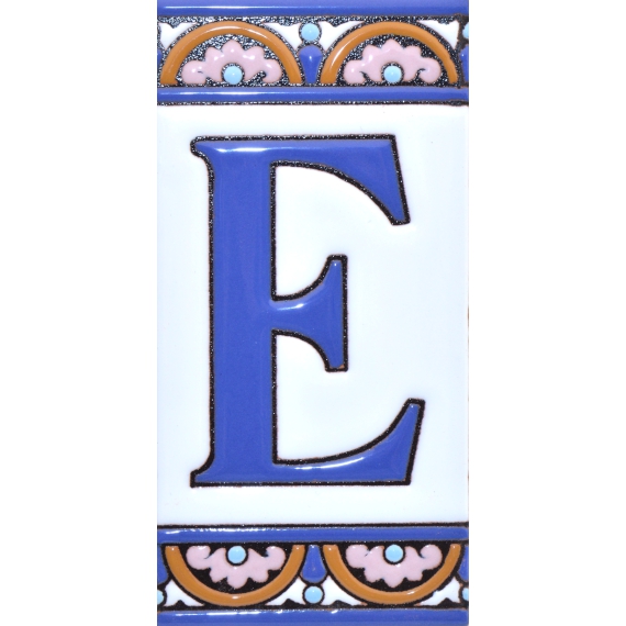 TILE LETTERS AND NUMBERS  A10168.E