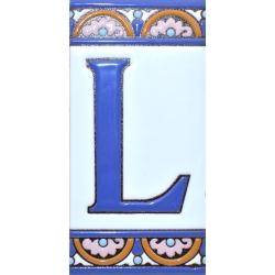 TILE LETTERS AND NUMBERS  A10168.L