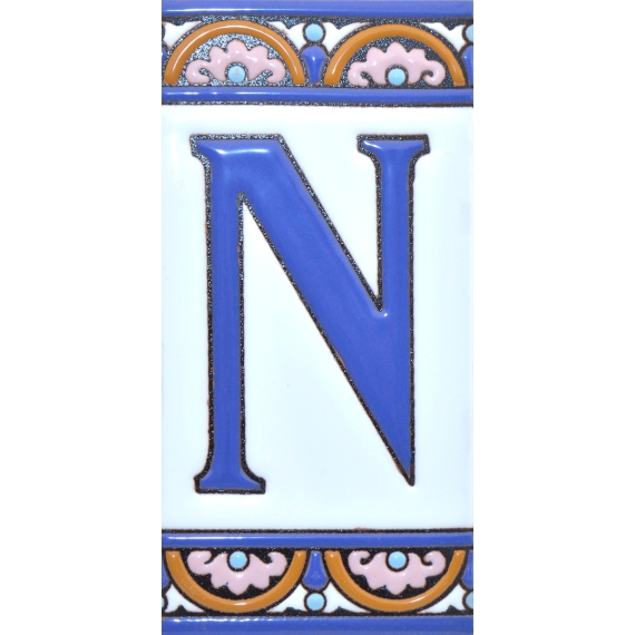 TILE LETTERS AND NUMBERS  A10168.N