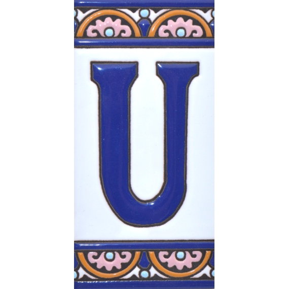 TILE LETTERS AND NUMBERS  A10168.U