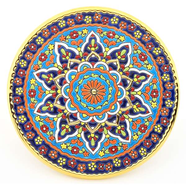 Gond Decorative Wall plates Ceramic -big – kraftkissa