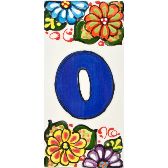 LETTERS AND NUMBERS TILE  A41302.0