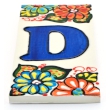 LETTERS AND NUMBERS TILE  A41302.D