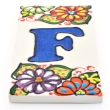 LETTERS AND NUMBERS TILE  A41302.F