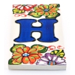 LETTERS AND NUMBERS TILE  A41302.H