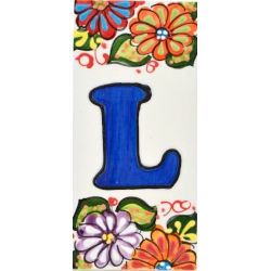 LETTERS AND NUMBERS TILE  A41302.L
