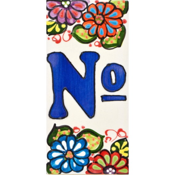 LETTERS AND NUMBERS TILE  A41303