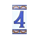 Número 4 en Rajola – Col·lecció Arc Gran