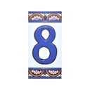 Número 8 en Rajola – Col·lecció Arc Gran