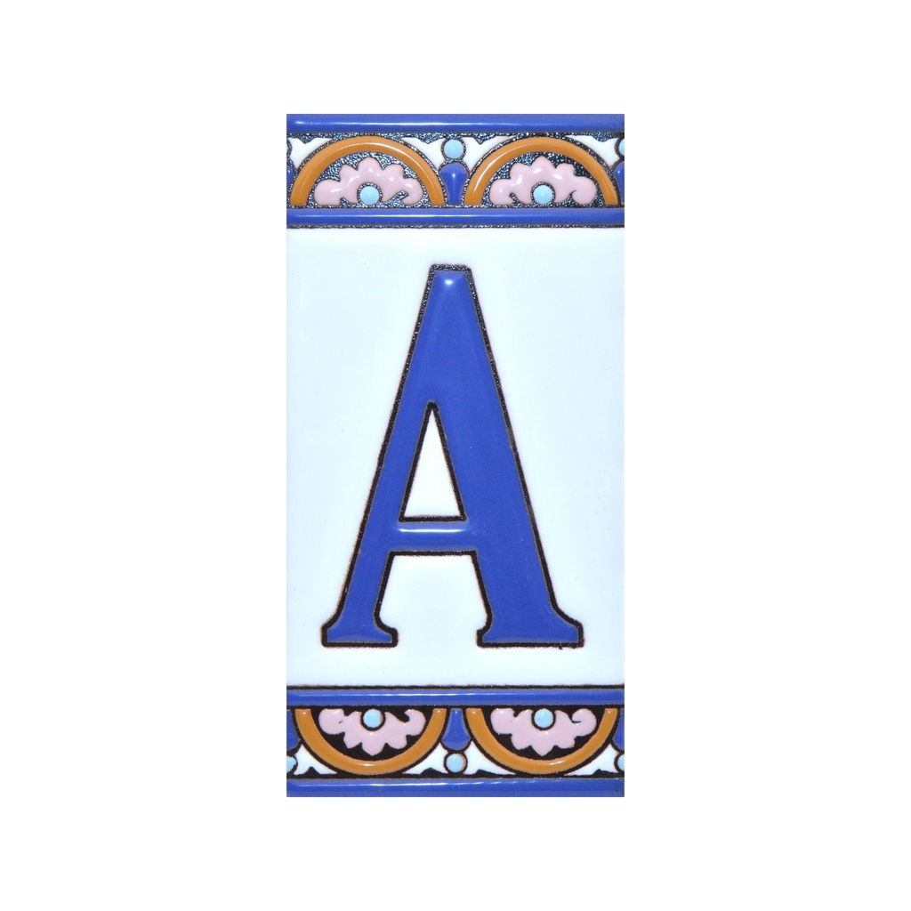 [A10168.A] Lettre A en Carreau – Collection Arc Grand