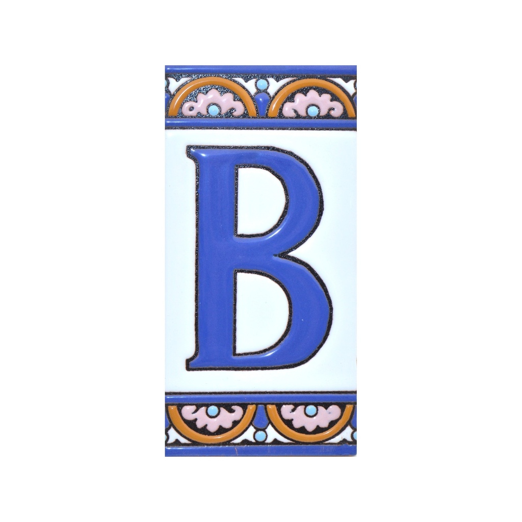 [A10168.B] Letter B Tile – Arch Collection (Large)