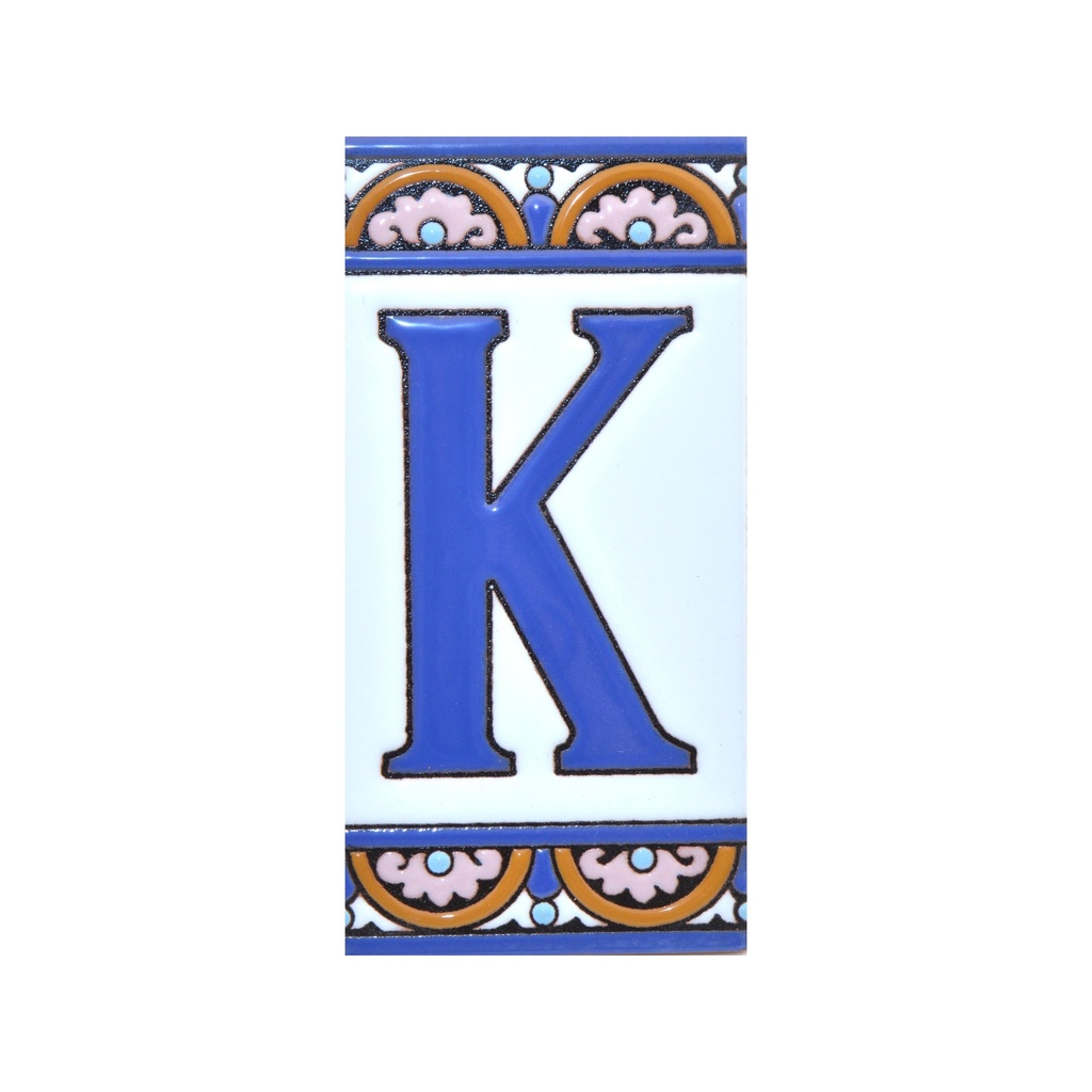 Lettre K en Carreau – Collection Arc Grand