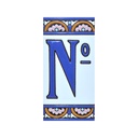 Symbol Nº Tile – Arch Collection (Large)