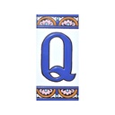 Lettre Q en Carreau – Collection Arc Grand