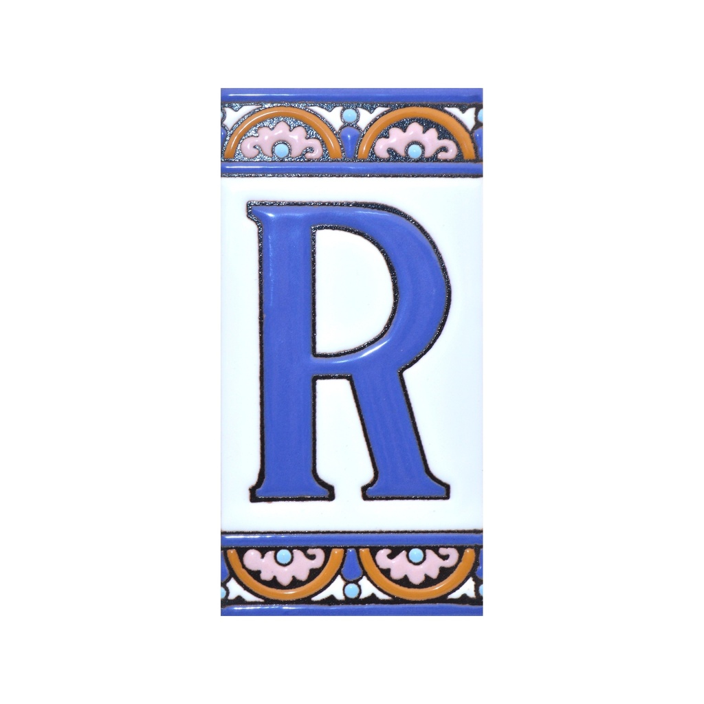 [A10168.R] Lettre R en Carreau – Collection Arc Grand