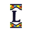 Lletra L en Rajola – Col·lecció Mosaic Mitjà
