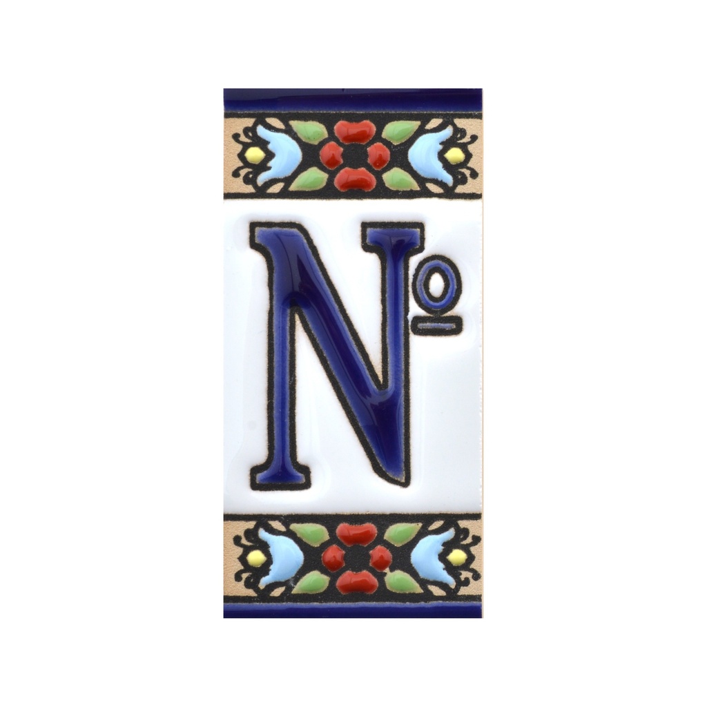 Symbol Nº Tile – Flowers Collection (Mini)