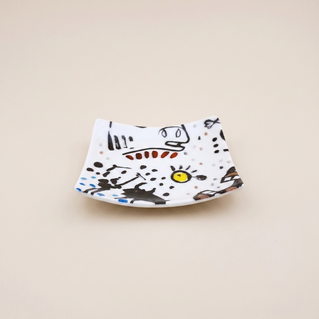 [60572] DONG TRAY 9CM CUBISME IMAGINE