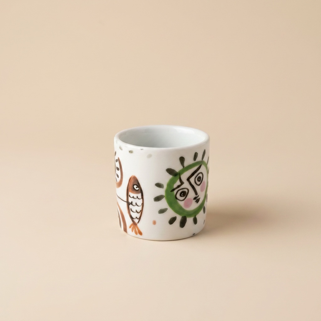 [60575] SHOT GLASS 5CM CUBISME IMAGINE