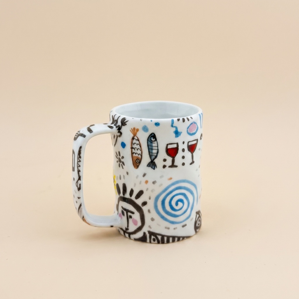 [60590] TAZA TRIANA MINI CUBISME IMAGINE