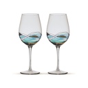 Copas de vino Gaudí, juego de 2 · Aqua