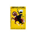 Tin poster sign, with retro vintage design from Catalunya/Spain. Tin sign. 11,81" X 7,87" (GONZALEZ BYASS)