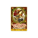 Cartell pòster publicitari de xapa metàl·lica amb disseny retro vintage de Catalunya / Espanya. Tin sign. 30 cm x 20 cm (Sant Jordi - Història nacional de Catalunya)