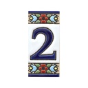 Letters & Numbers Tile – Flowers Collection (Mini)