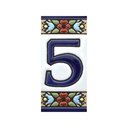 Letters & Numbers Tile – Flowers Collection (Mini)