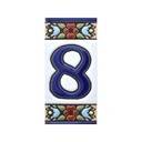 Letters & Numbers Tile – Flowers Collection (Mini)