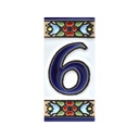 Lettere e Numeri in Piastrella – Collezione Fiori (Mini)
