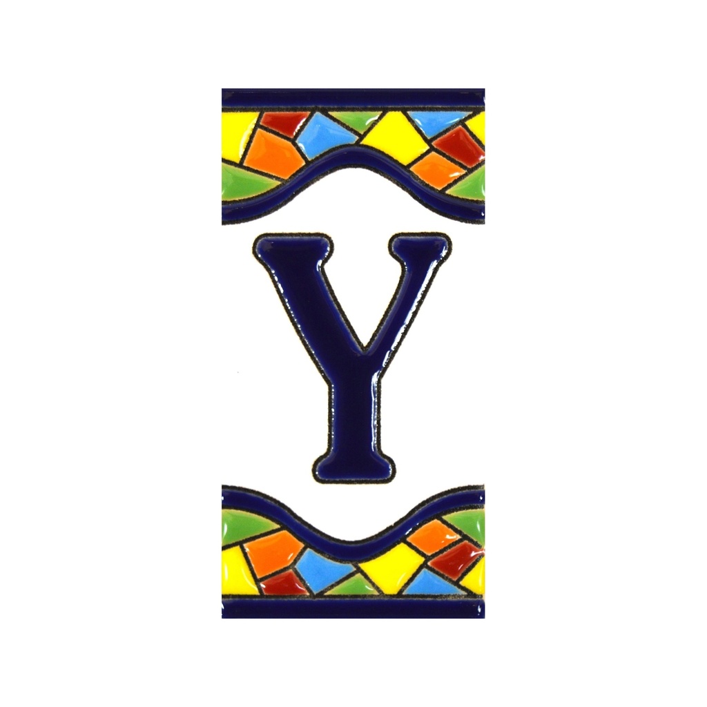Lettres et Chiffres en Carreau – Collection Mosaïque (Moyen)