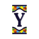 Letters & Numbers Tile – Mosaic Collection (Medium)
